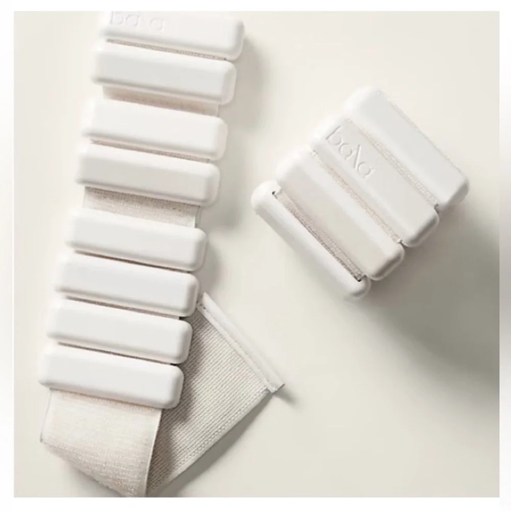 NEW BALA 2 Pound Bangles in Bone White Wrist Weights Pilates Yoga Viral - Picture 6 of 13